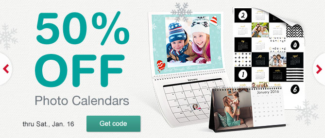 50% OFF Walgreens Photo Calendars | $10 + Free Pickup!
